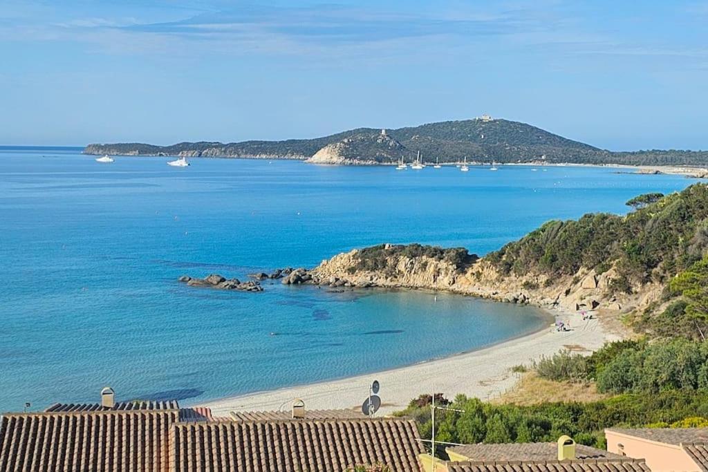 Villa La Casa Di Ludo Is Traias Esterno foto